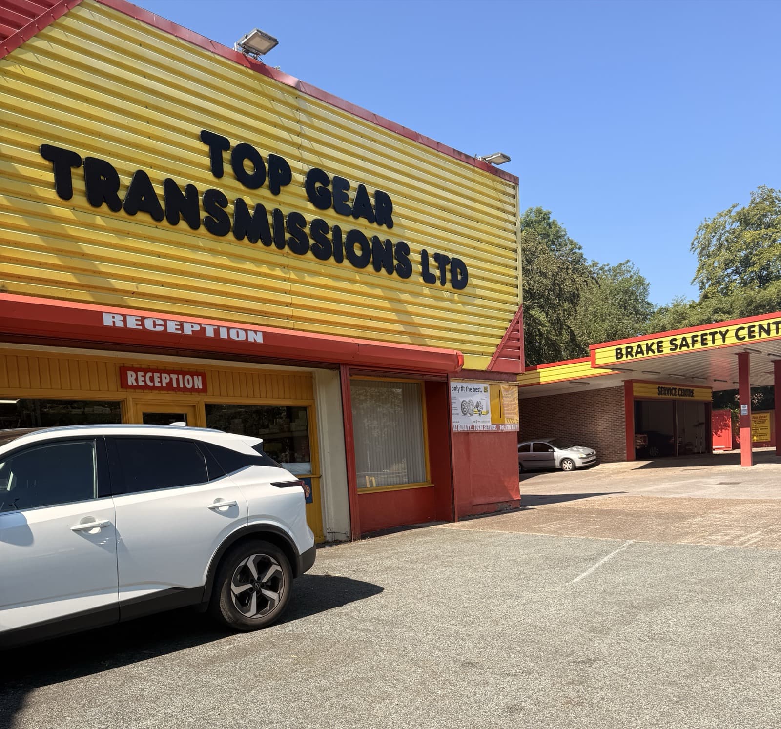 Top Gear Transmissions, the family-run workshop on Aigburth Road, Liverpool